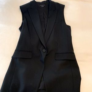 Theory Black Flavio Vest